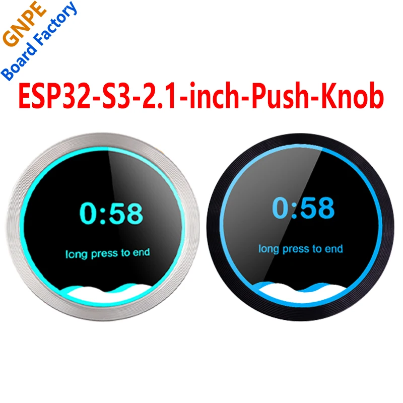 

ESP32 Development Board S3 2.1 inch Round Rotary LCD Smart Screen 2.1inch Knob Display 480x480 LVGL Arduino