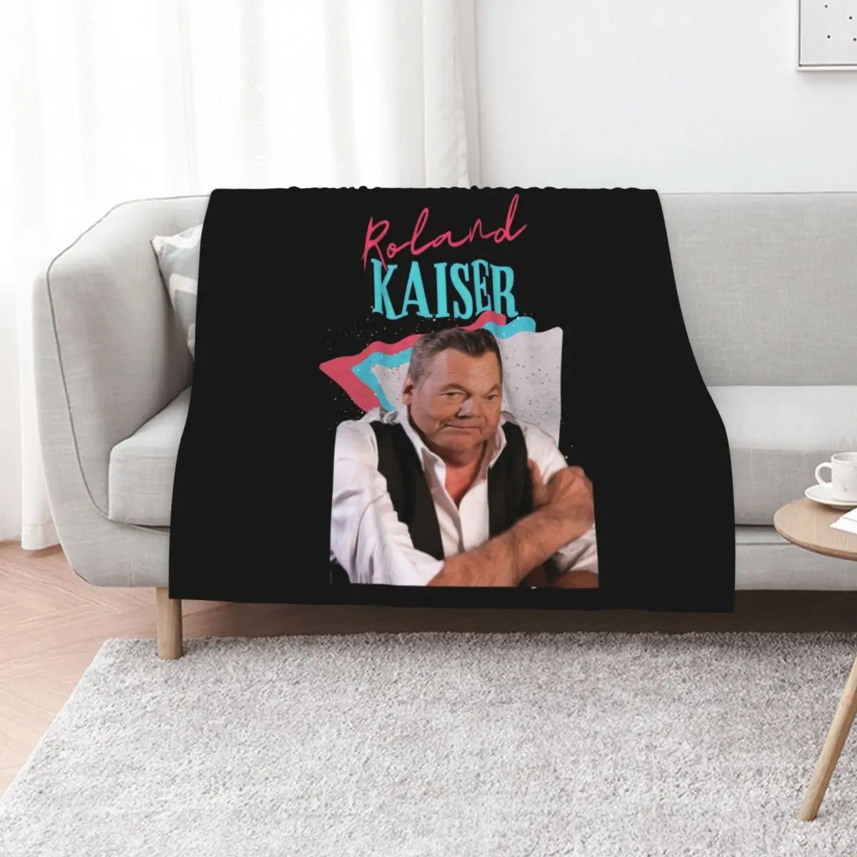 Roland kaiser rip Roland kaiser rest in peace Roland kaiser Throw Blanket Sofas sofa bed Thermal Blankets