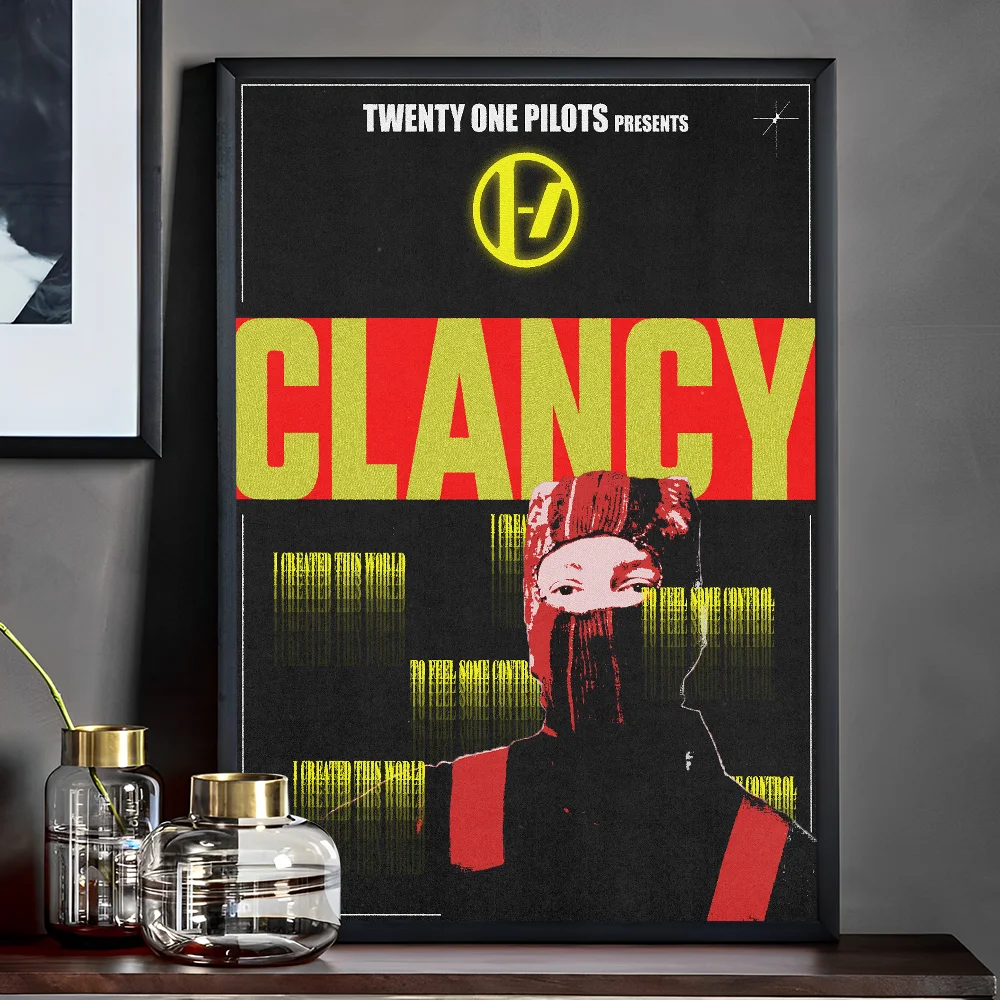 Band T-Twenty O-One P-Pilots Classic Vintage Posters Whitepaper Prints Posters Artwork Kawaii Room Decor