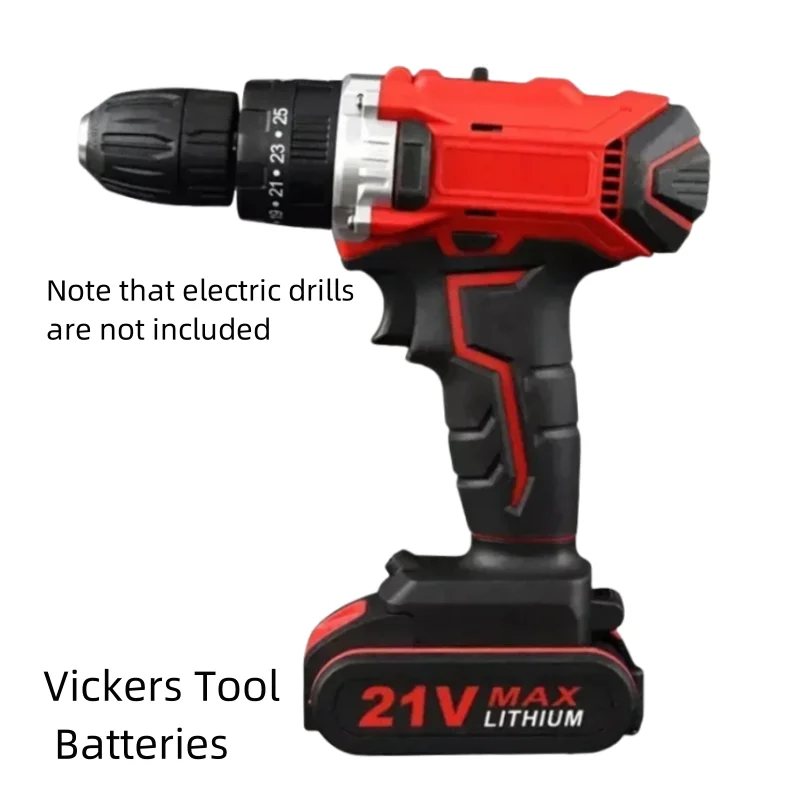 21V For WicksLatest High Power Electric Trimming Saw Single Hand Electric Saw Rechargeable Battery Cordless Impact Drill Battery