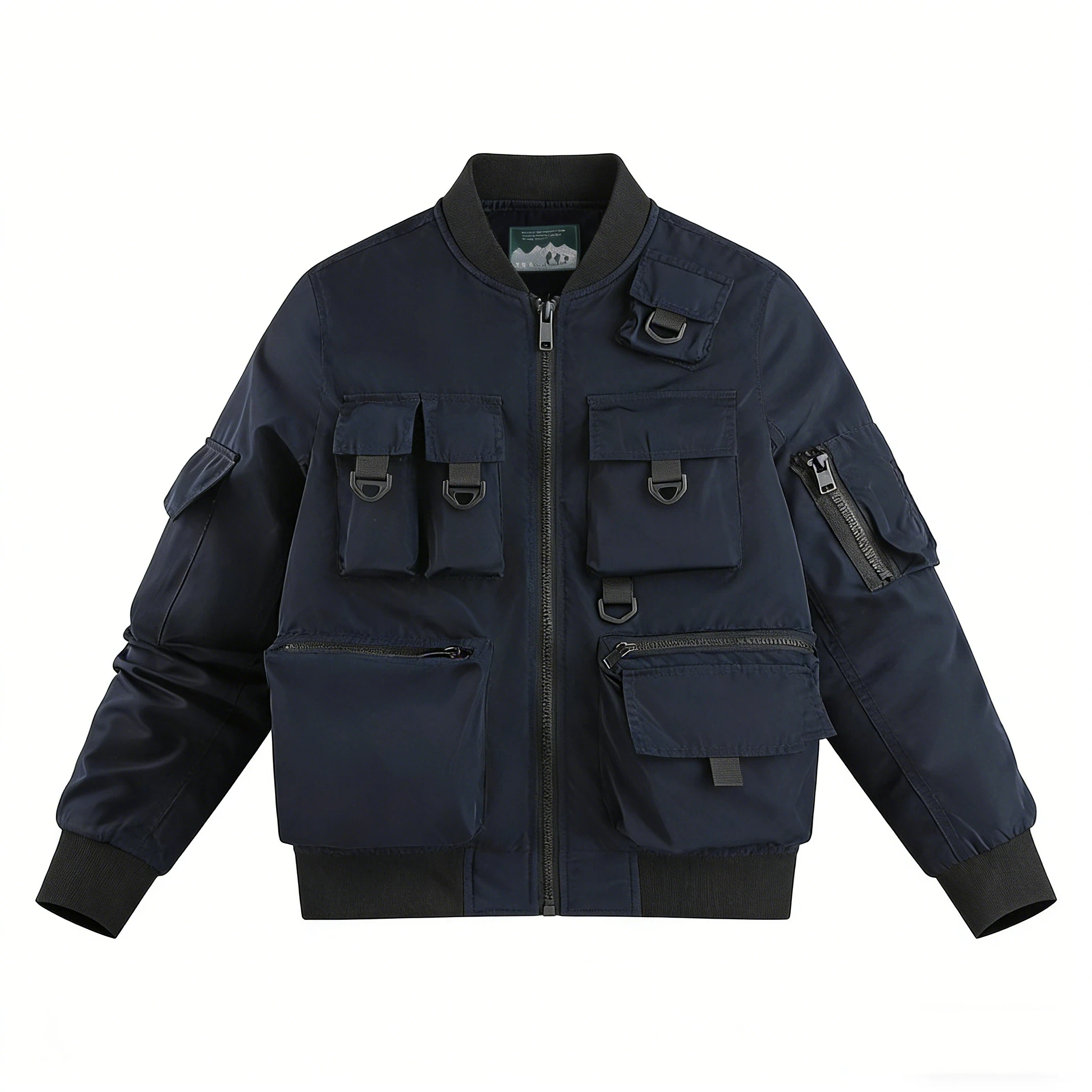 

Men's Military Tactical Jacket Winter Warm Baseball Pilot Jacket Multi Pocket Outdoor Workwear Streetwear Jacket