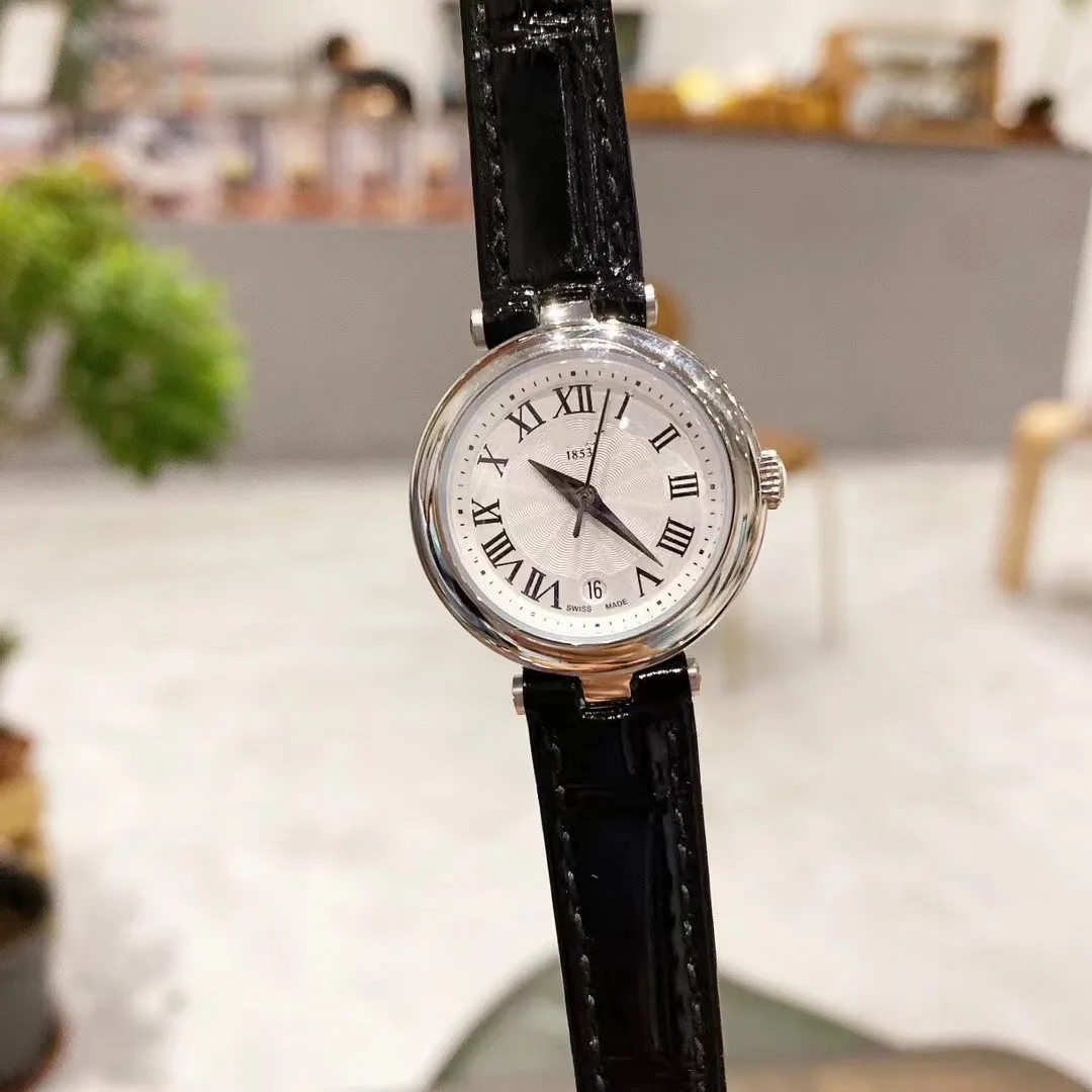 Montre pour femme Suojiali Little Beauty, quartz, petit cadran, chiffres romains, délicate et mignonne, bracelet en acier ou en cuir au choix, élégante et tendance, pour un usage quotidien décontracté.