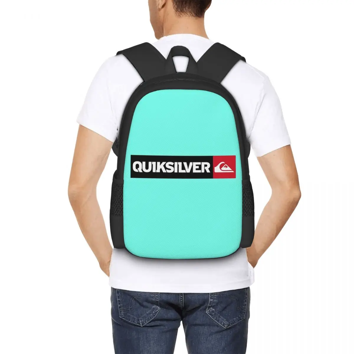 

Red Surf Damage And Skateboards Student Backpack School Bag Hiking Travel Daypack for Boys Girls Fashion Bookbag Shoulder Bags