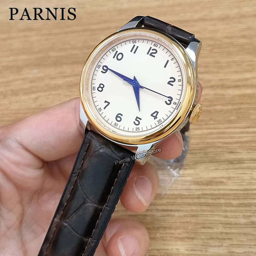 

Parnis 38mm Miyota 8215 Automatic Men's Watch Sapphire Glass Stainless Steel Bracelet