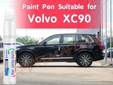 Paint Pen Suitable for Volvo XC90 Paint Fixer Twilight Copper Obsidian Black Ice and Snow White Original Car Paint Scratch color