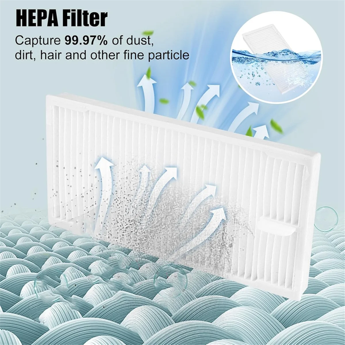 Untuk Eureka J12 Ultra penyedot debu sikat sisi utama filter Hepa bantalan pel kantong debu pengganti Parts-A19G