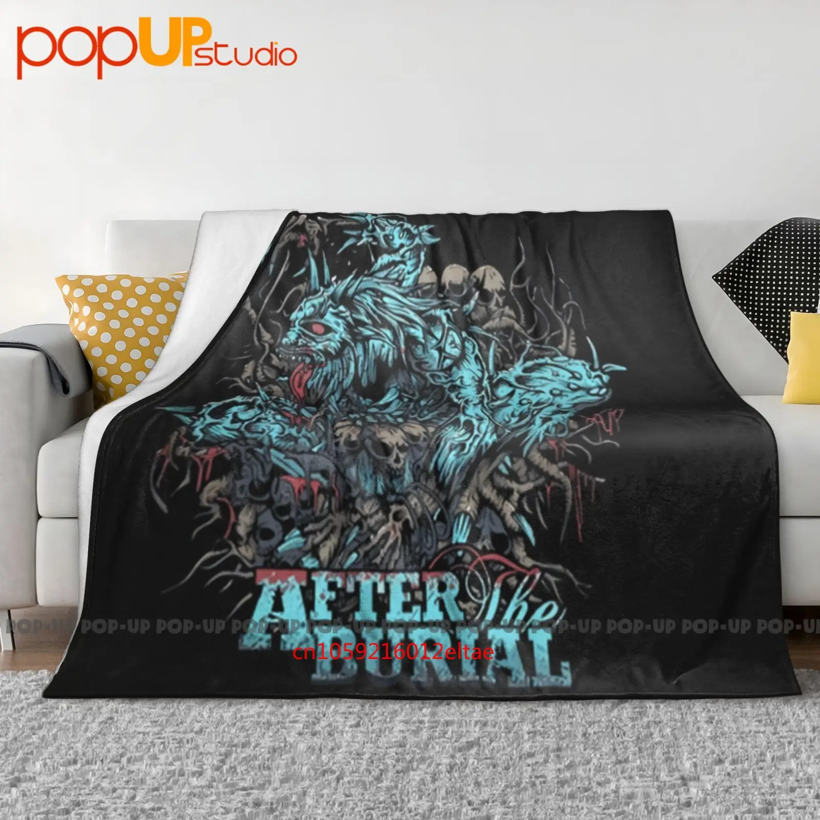 After The Burial Band Progressive Metal Rareform Ultra-Soft Blanket Quilt Winte…