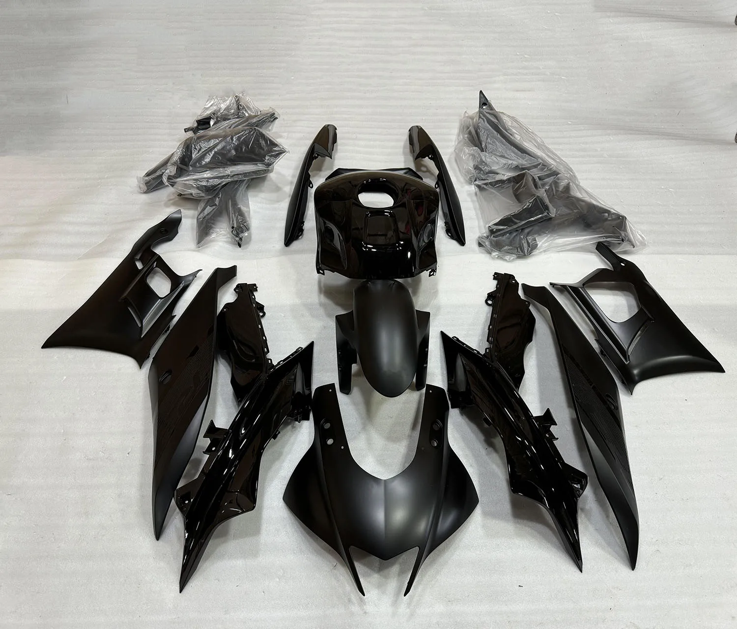 

Motorcycle Fairing Set Suitable for Yamaha R3 19-23 Years R25 2020 2021 2022 2023 Body fairing Black
