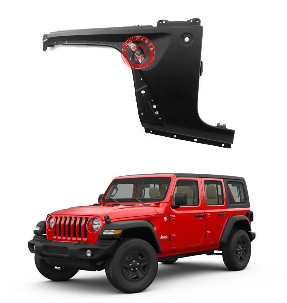 

Pro Car Body Replacement Parts Jeep Parts Wrangler JL Aluminum Bodykit Front Rear Fender For Jeep Wrangler JL 2018-2021