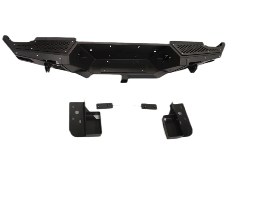 

Steel rear bumper 4x4 off road accessories exterior hot sale for Isuzu Dmax pickup