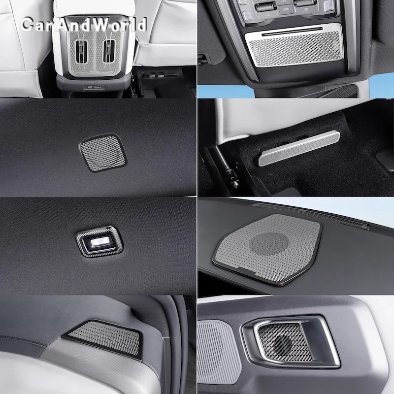 

Рожок, дверной динамик, аудиотруба, рамка, консоль, вентиляционное отверстие, накладки, автомобильный аксессуар для BYD Formula Leopard Titanium 3 2025+