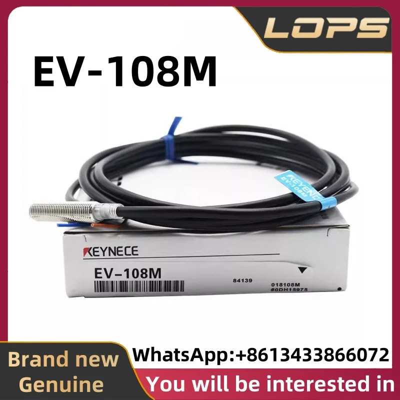 ev-108m-新しいオリジナル-keyence-独立した近接スイッチ-センサー、大量在庫あり、ご相談を歓迎します。