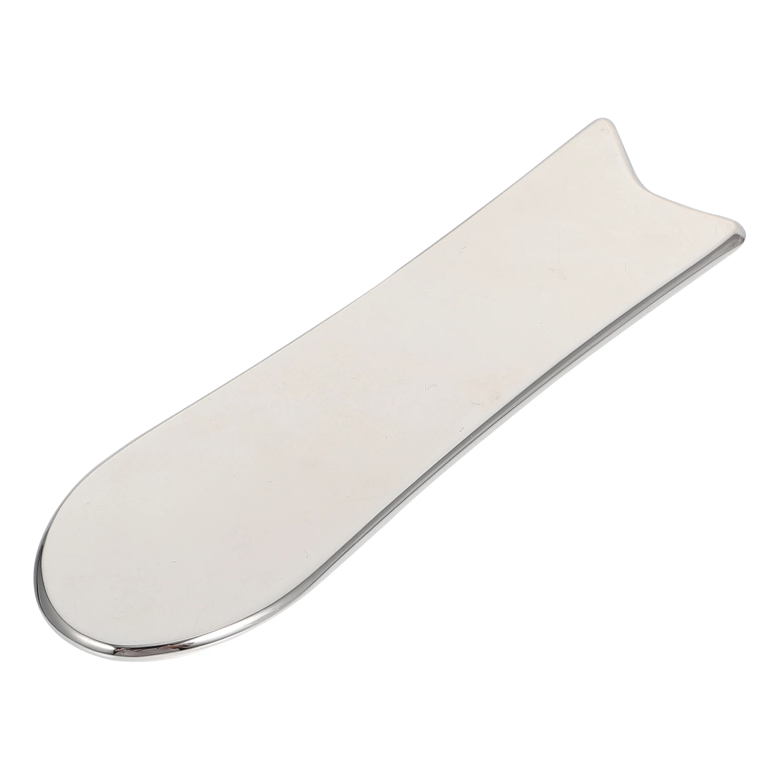 

1 pc Stainless Steel Scraping Tool Massage Board Health Care Round Smooth Edges Pain Relief Muscle Joint Lymph Flow Body Fluids