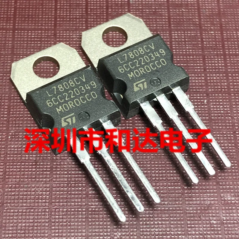 10 pezzi L7808CV 8 V 1,5 A