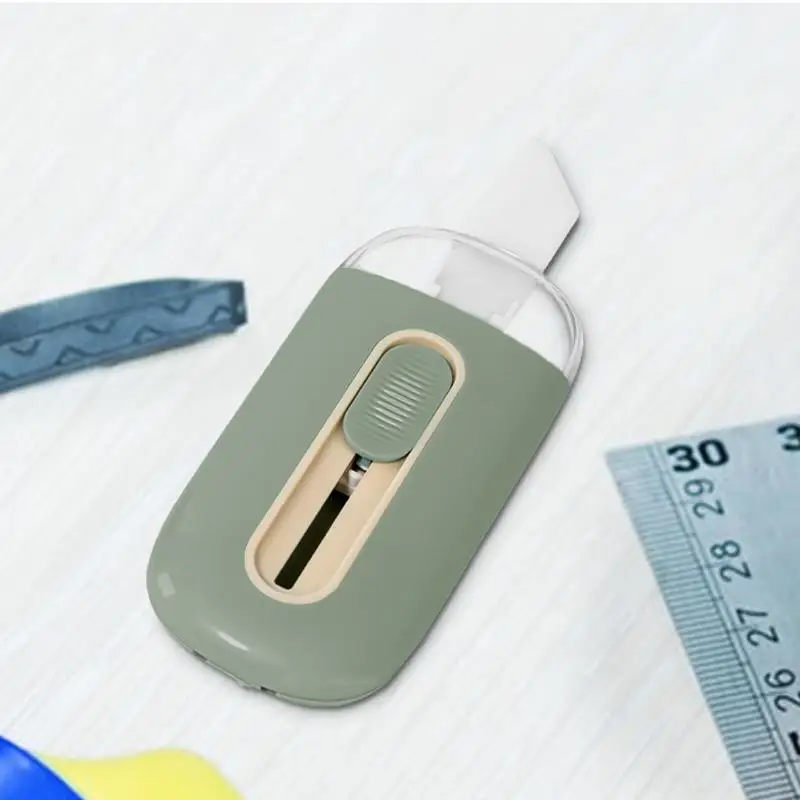 Papiers ch neider Aus wickel werkzeug Robuster Kunst schneider & Wickel box öffner Brieföffner mit automatischer Verriegelung funktion Kastens ch neider für