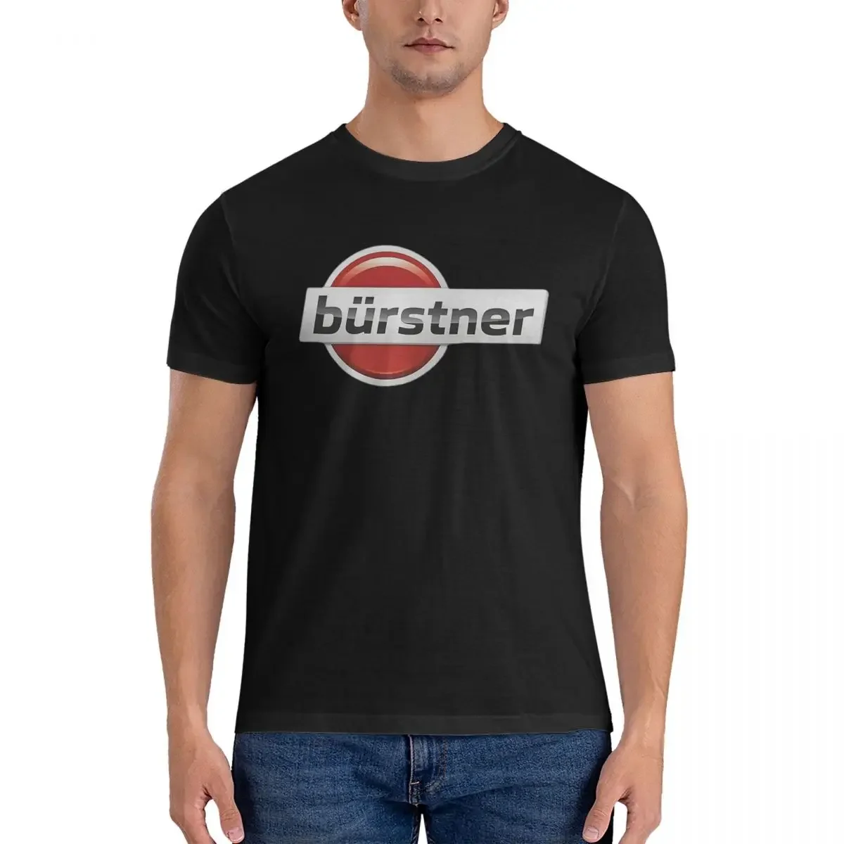 Burstner Caravan T-Shirt for Men Cotton Oversized T Shirts Men's Tees Short Round Neck Summer Clothes Tops S-6XL