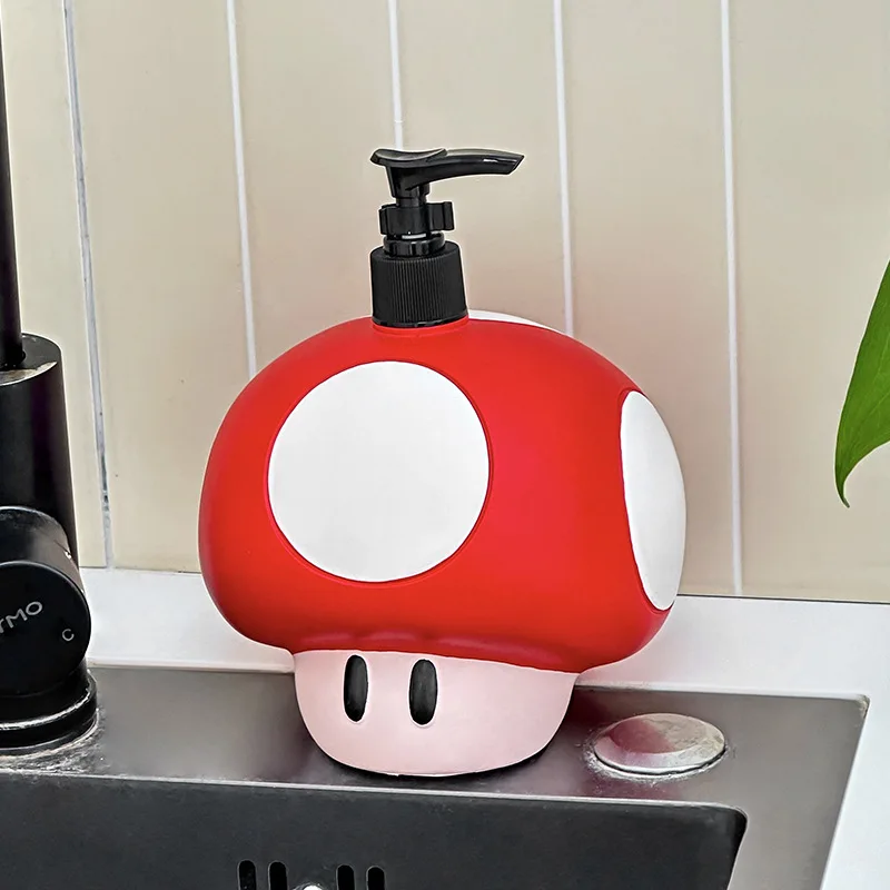 Дезинфицирующее средство для рук с головой Микки, красивая бутылка, распенная пустая бутылка, шампунь и мытье тела, большая емкость