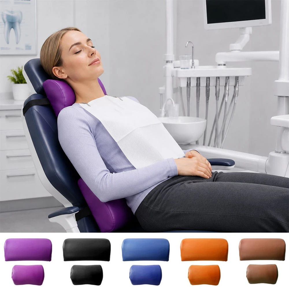 Dentist Pillow Lumbar Pillow Cervical Pad Seat Neck Pillow For Dental Chair Neck Cushion Waist Cushion Set Dentistry Accessories