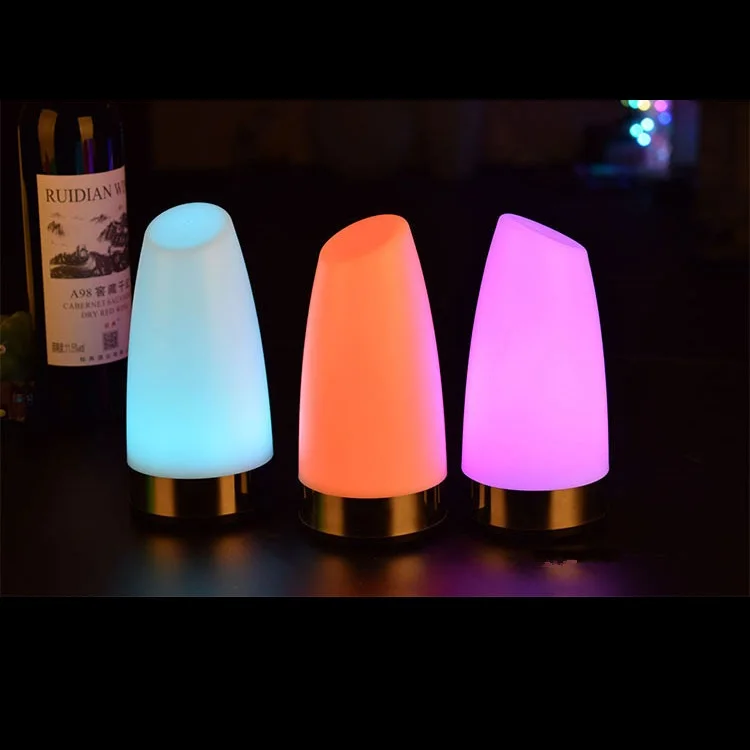 

Table Lamp Light Customized Logo QR Code Cute Bar Desk Led Lamp Dinner Bar Disco Tender Restaurant Shop Food Business Eating