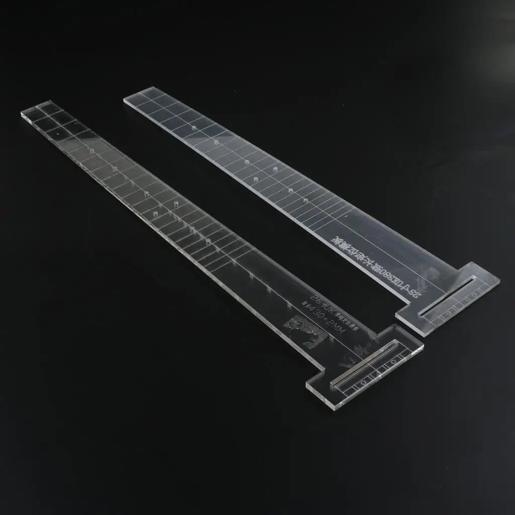 23/26 Inch Guitar Acrylic Making Fingerboard Bridge Templates diy