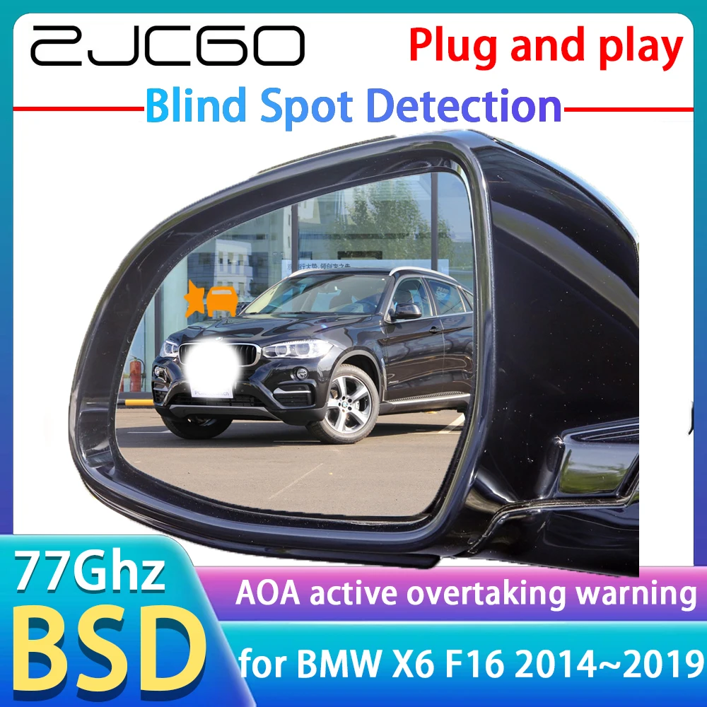 77GHz Radar Detector BSD Blind Spot Detection Alert Mirror Assistance Accessories For BMW X6 F16 2014 2015 2016 2017 2018 2019