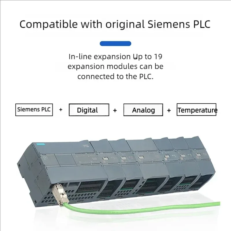 AMSAMOTION S7-1200 Expansion Module Compatible With Siemens PLC Digital Analog Module 6ES7SM1231 1232 1234 Industrial Automation