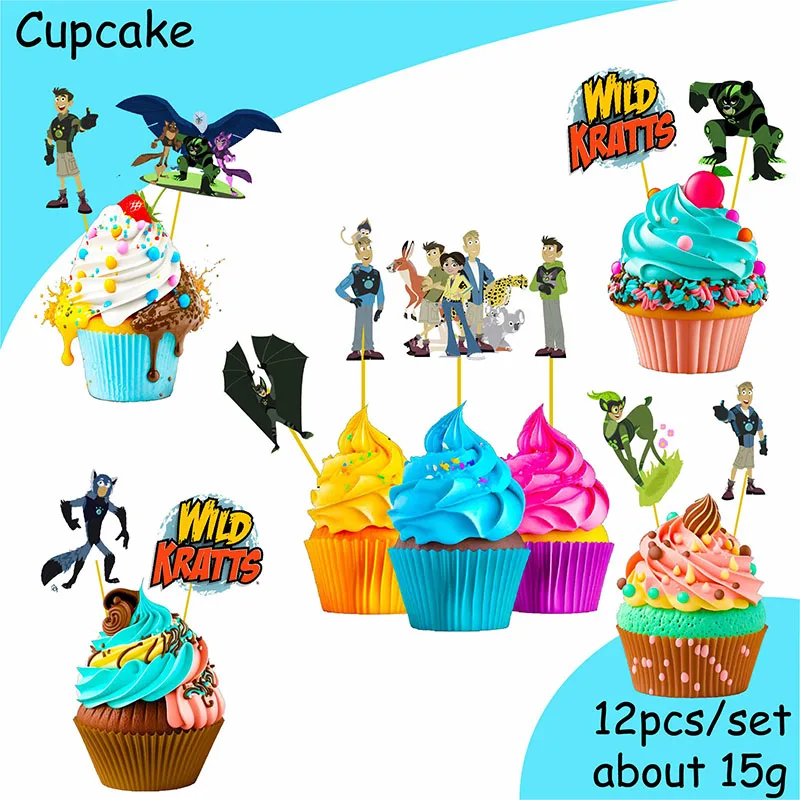 cartoon disney wilde kratts thema feestartikelen servies beker plaat topper kind baby meisjes verjaardagsfeestje decoratie baby shower