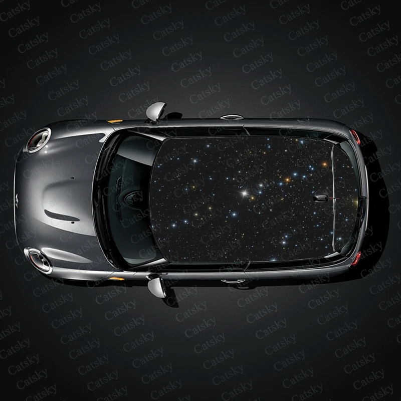 vast starry sky Car sticker decal roof sunroof decorative sticker vinyl film itache universal SUV car sticker decal