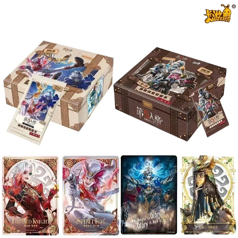 

KAYOU Identity V The Red Knight Collectible Cards Official Series 1 Vintage Luxury Style Premium Trading Card Pack Gift