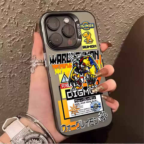 Digimon Adventure Hard Case for Xiaomi 11 Lite 5G NE 14T POCO X6 M5S 14 13 13T 12T Pro X7 X5 X3 NFC F4 GT F5 F6 M6 Pro 4G Etui