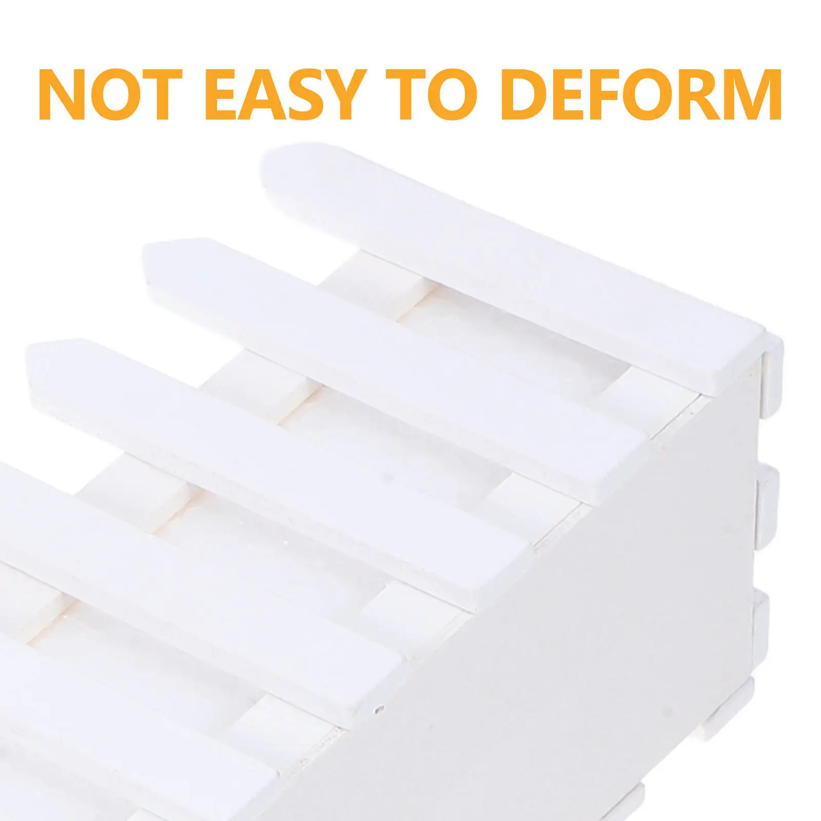 Rustic Wooden Picket Fence Rectangle Planter Box with Foam Insert for Artificial Flowers Plants Decorative Window Shelf Garden view 3