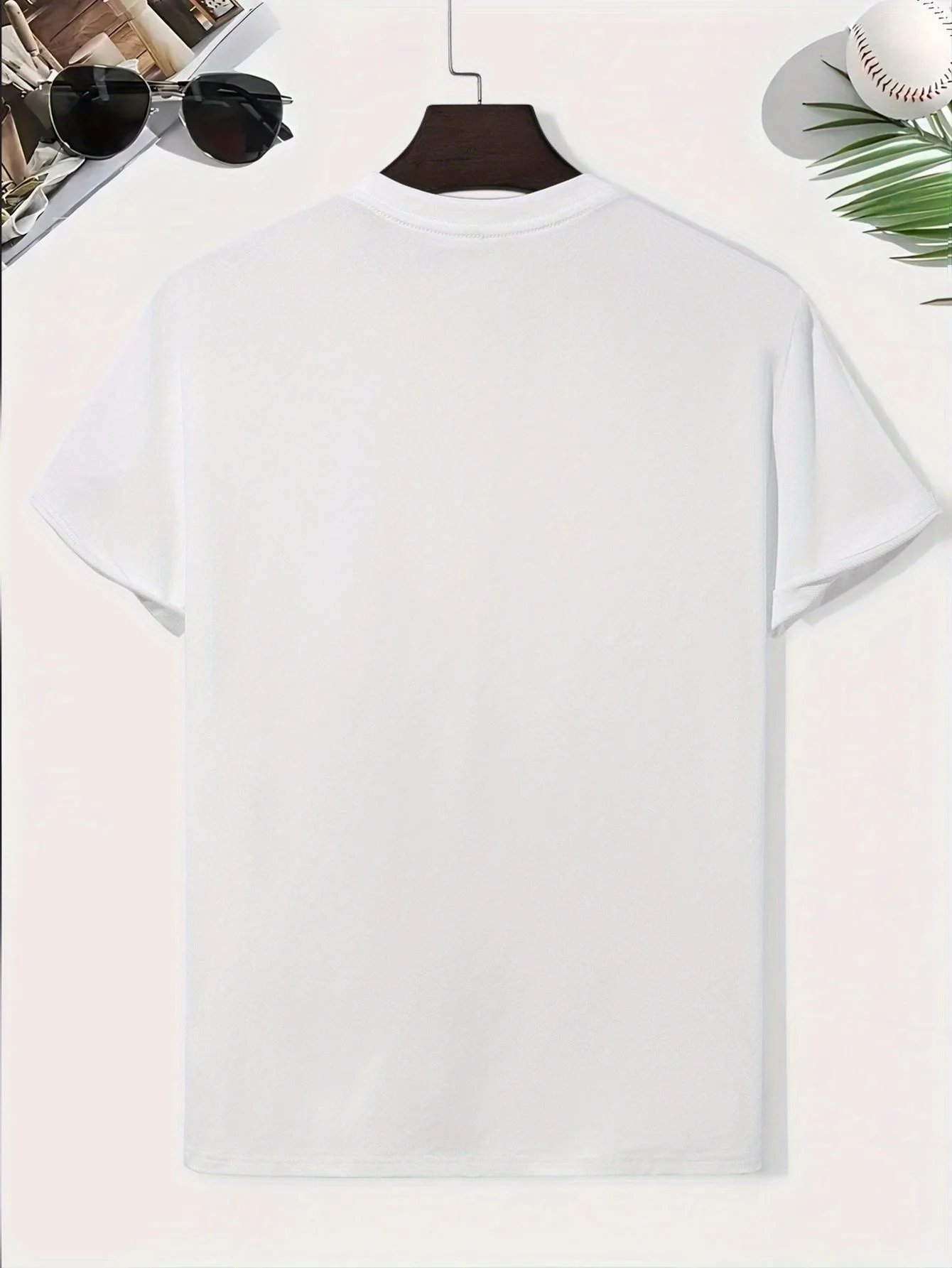 Men's Summer 100 Cotton Fashionable Casual Loose Solid Color Multi-Color Optional Sports Round Neck Short Sleeved T-Shirt Top