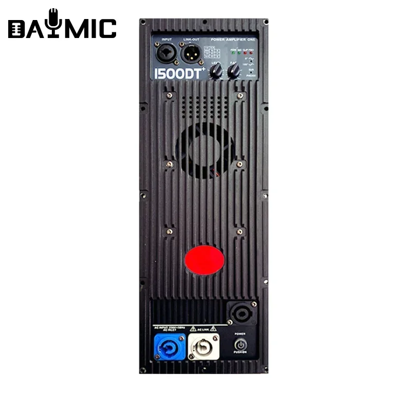 1 x 1500W / 4ohm Double Switching Speaker Power Amplifier Module Class D subwoofer module board