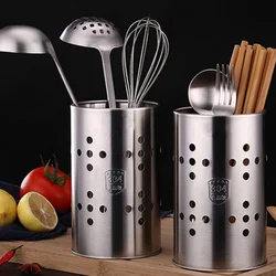 Stainless Steel Chopstick Holder Kitchen Tableware Container Cutlery Utensil Organizer Spoon Knife Fork Rack Kitchen Accessories