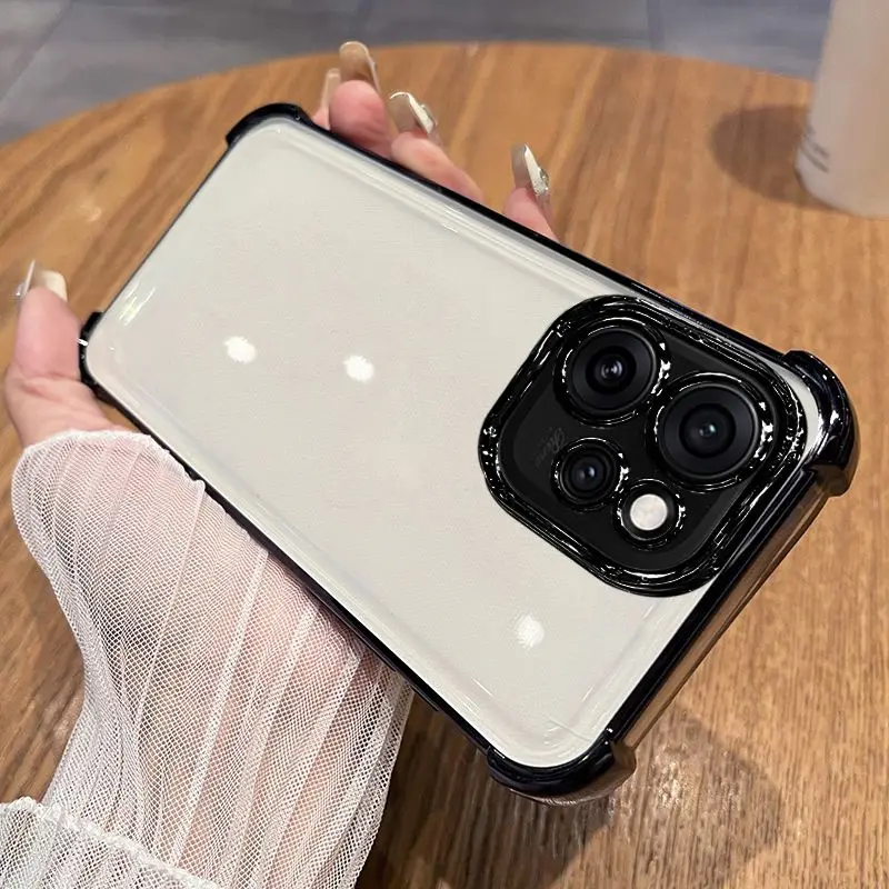 حافظة لهاتف OPPO Reno 15 14 pro غطاء دعامة دوارة من السيليكون المطلي الفاخر لهاتف OPPO Reno15 pro ممتص للصدمات Funda #5