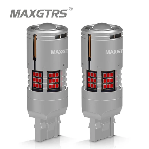 2 uds 1157 LED blanco Bay15d P21/5W 7443 W21/5W 3157 LED lámpara Canbus conducción DRL posición estacionamiento freno cola bombilla de luz de coche 12V