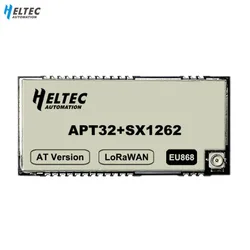 Heltec-HT-AT62 de 32 bits, microcontrolador de alto rendimiento y bajo coste, compatible con los protocolos LoRa punto a punto y LoRaWAN, SX1262