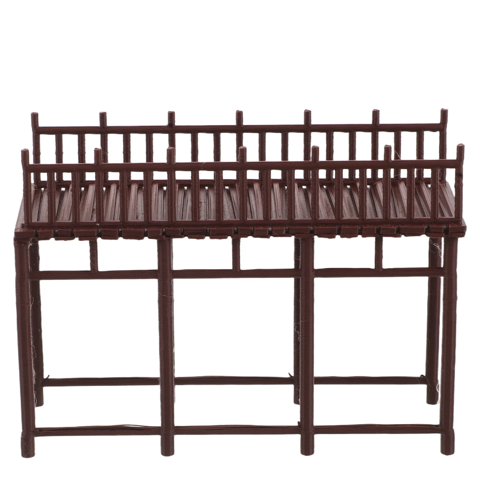 

Mini Plastic Miniature Bridge Ancient Chinese Style Garden Pathway Bridge Bonsai Terrarium Decoration Fairy Garden Accessories