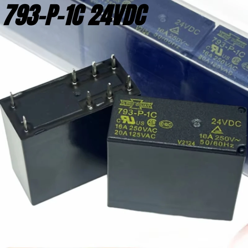 （Brand New Original）1pcs/lot 100% original genuine relay:793-P-1C 24VDC 16A 8pins Electromagnetic power relay