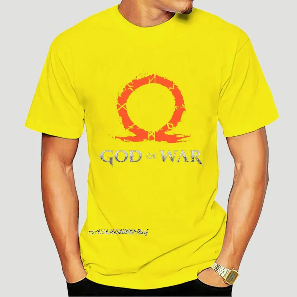 Official GOD OF WAR T Shirt Ohm Sign Rune Engraving Gaming Game Gamer Gift Cool Casual Pride T Shirt Men Unisex New  0806D