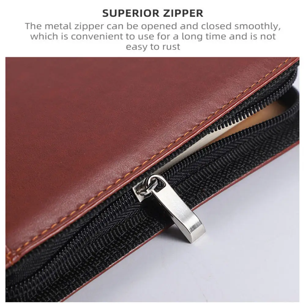 A6 Zipper Budget Planner With Zipper Money Saving Envelope Pockets 6 Hole Binder Budget Notebook Folder Budgeting Cash Organizer