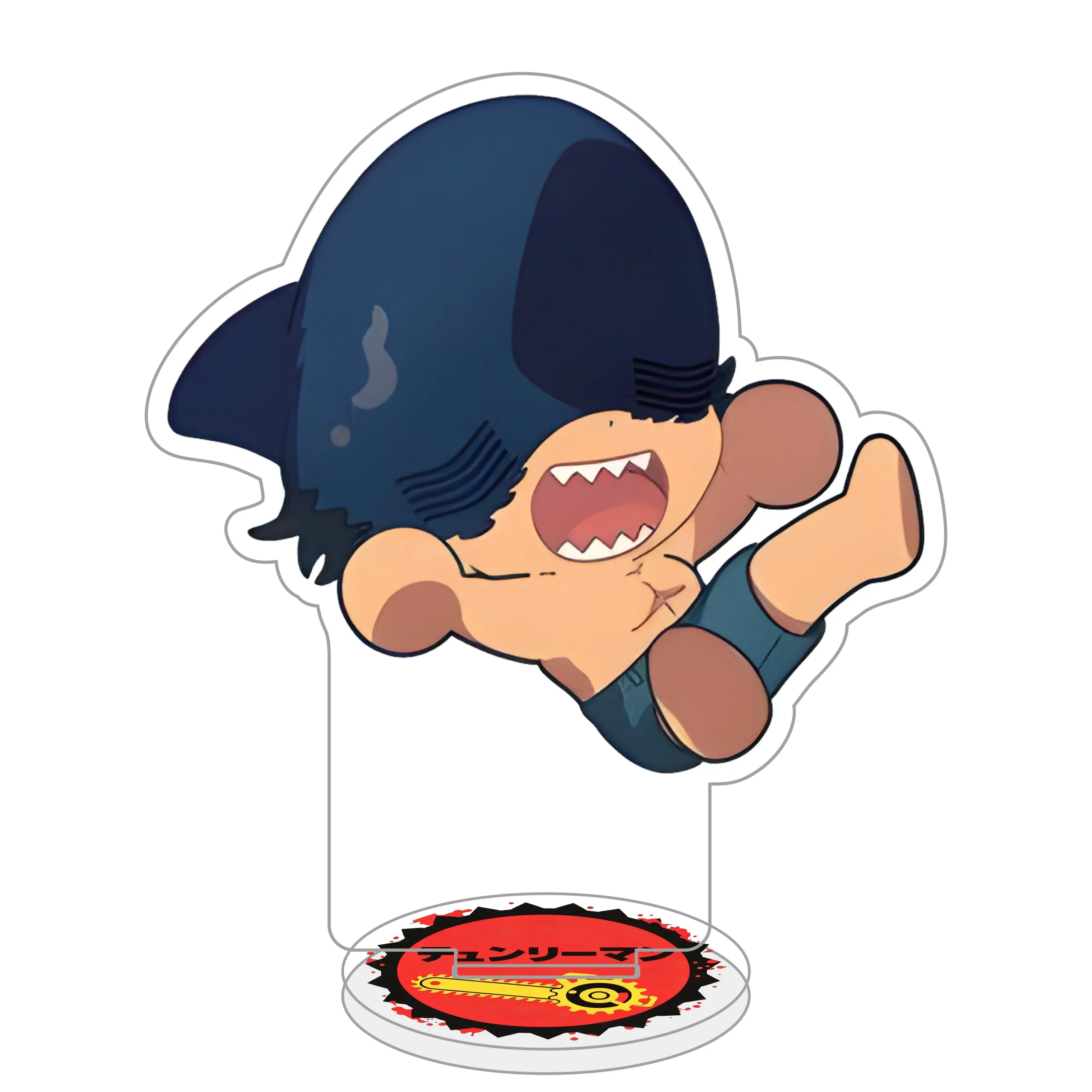 بالمنشار رجل الاكريليك الدائمة نموذج لجسم 10 سنتيمتر ماكيما قوة آكي الملاك Reze Denji سطح المكتب رف الكتب الديكور أنيمي مروحة هدية #4