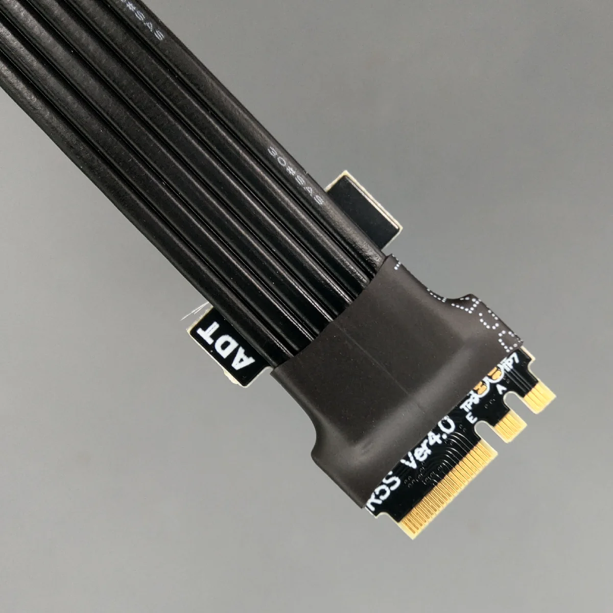 Adt-link m.2 wifi a. key o cabo de extensão de conversão de interface suporta m2 nvme pcie4.0