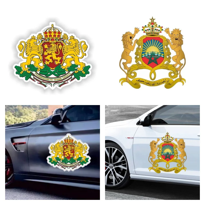 

Car Stickers Coat of Arms Sticker for Bumper Laptop Skateboard Motorcycle Scooter Vinyl Decal Car Stickers