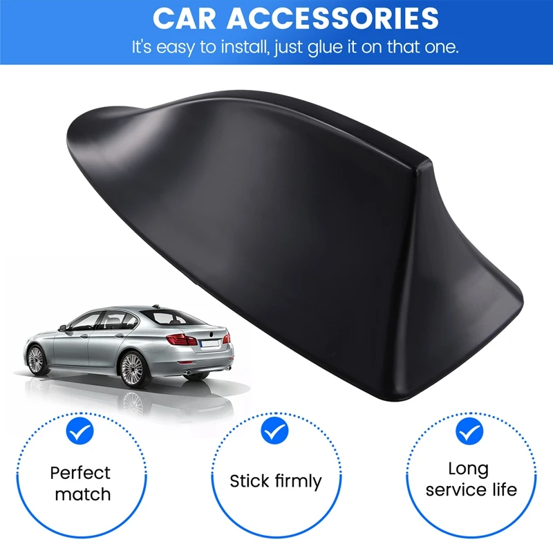 Cangkang antena atap mobil 65209184814, penutup Trim sirip hiu untuk BMW 5 7 Series F10 F18 F01 F02 528I 535I 550I 2010-2016