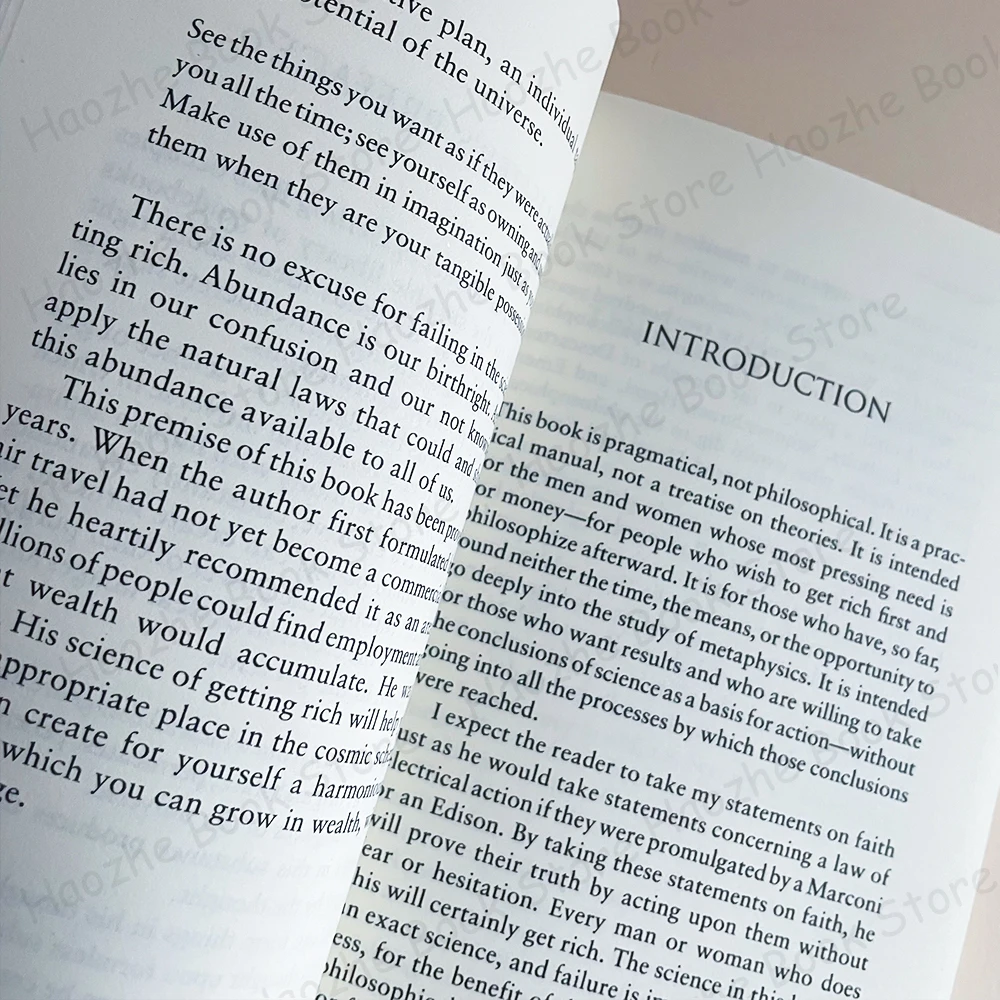 The Science of Getting Rich Attracting Financial Success through Creative Thought Personal Transformation Self-Help English Book