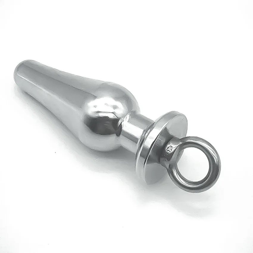Prostatic Stimulation Sex Toys for Woman Man Metal Anal Plug Erotic Toys Female Flirting Plug Anal Dilatation Butt Plug