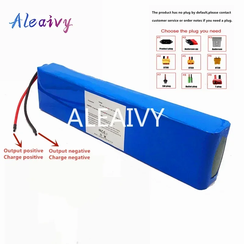 

36V Electric Battery for Bicycle 42V 10Ah 18650 Lithium-ion Battery 500W High Power and Motorcycle Capacity Scooter 2Acharger