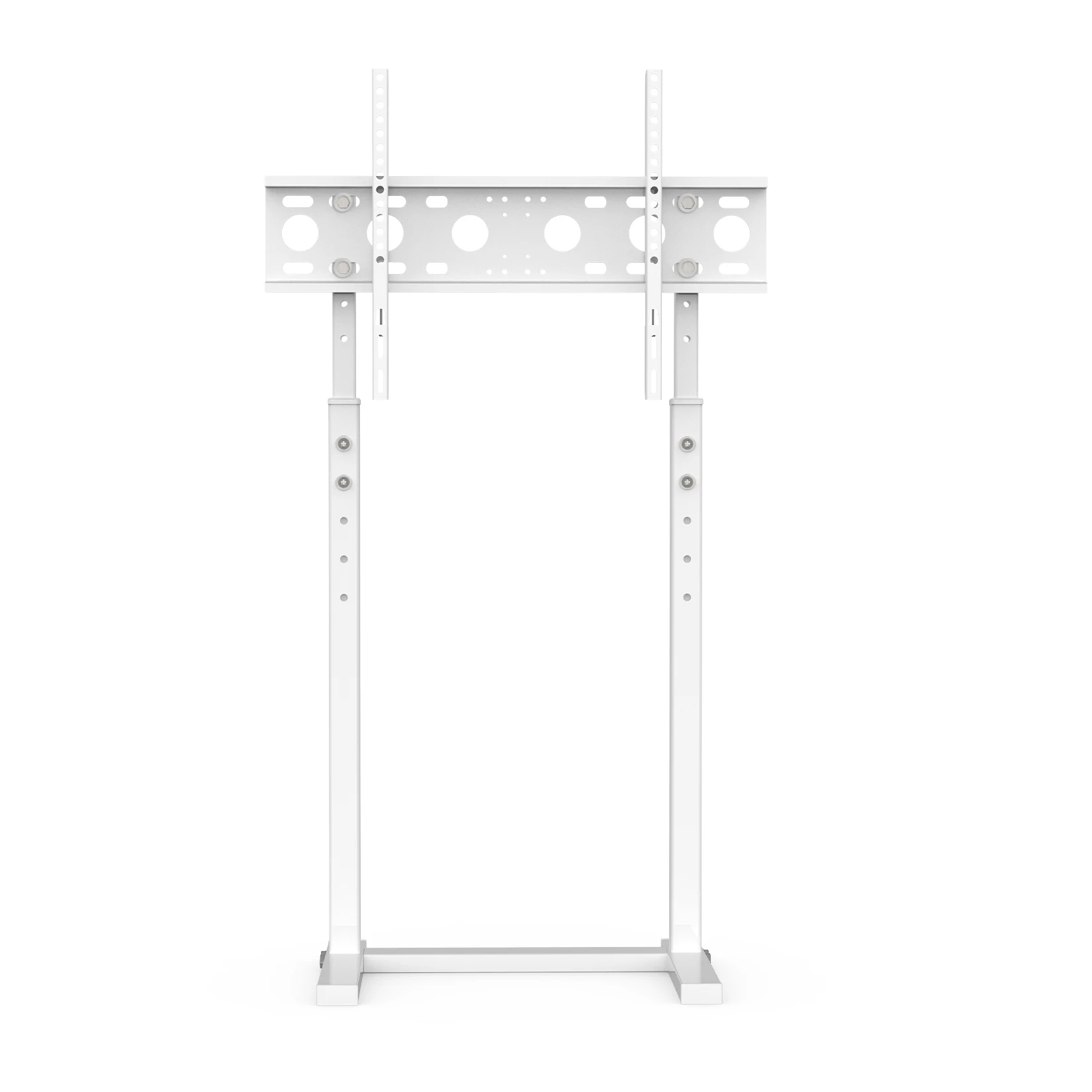 unho TV Ständer TV Standfuss Höhenverstellbar Universal für 32”-65”,VESA 600x400mm,bis Max 40kg 3