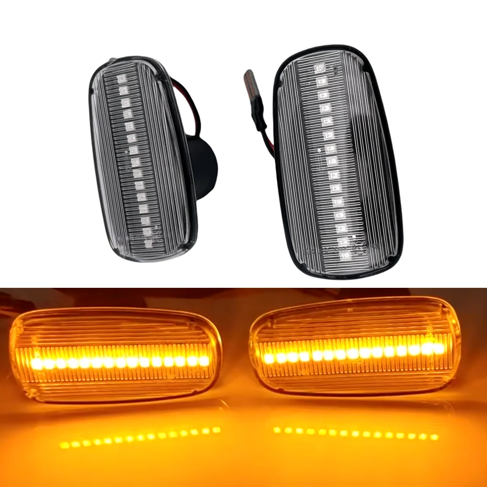 

2PCS Dynamic Led Side Marker Lights Turn Signal Lamp For Lexus IS200 / IS300 LS430 For Toyota Land Cruiser Prius Altezza SXE GXE
